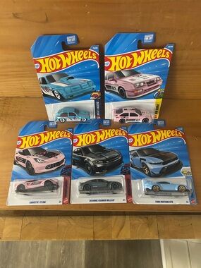 🔥Hot Wheels American Muscle 5 Pack